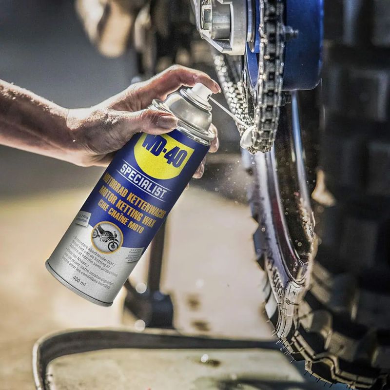 WD-40® Specialist motorcykelkedjevax 400ml