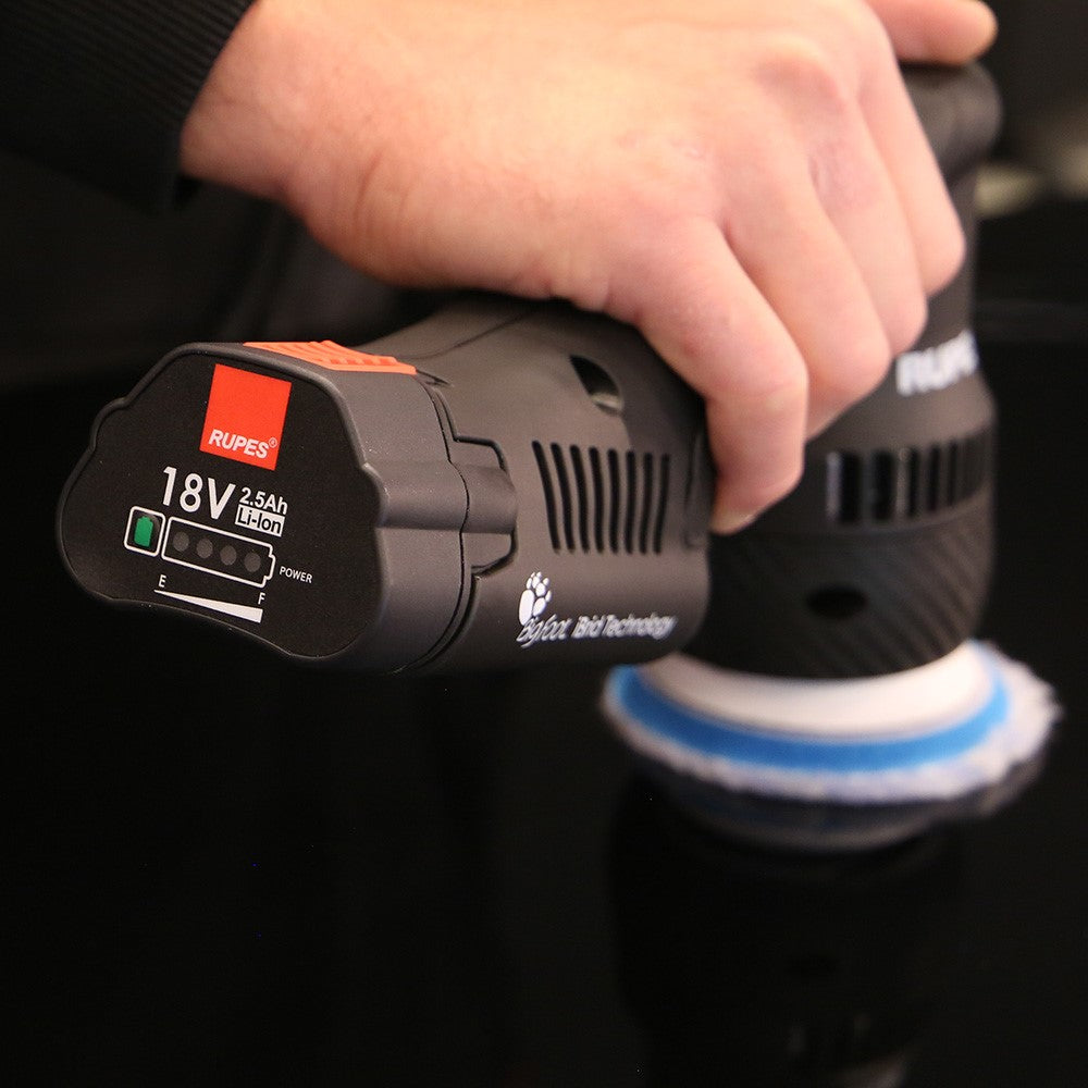 Polermaskin HLR75 iBRID MINI polisher LUX kit - RUPES